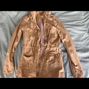 Light pink utility jacket